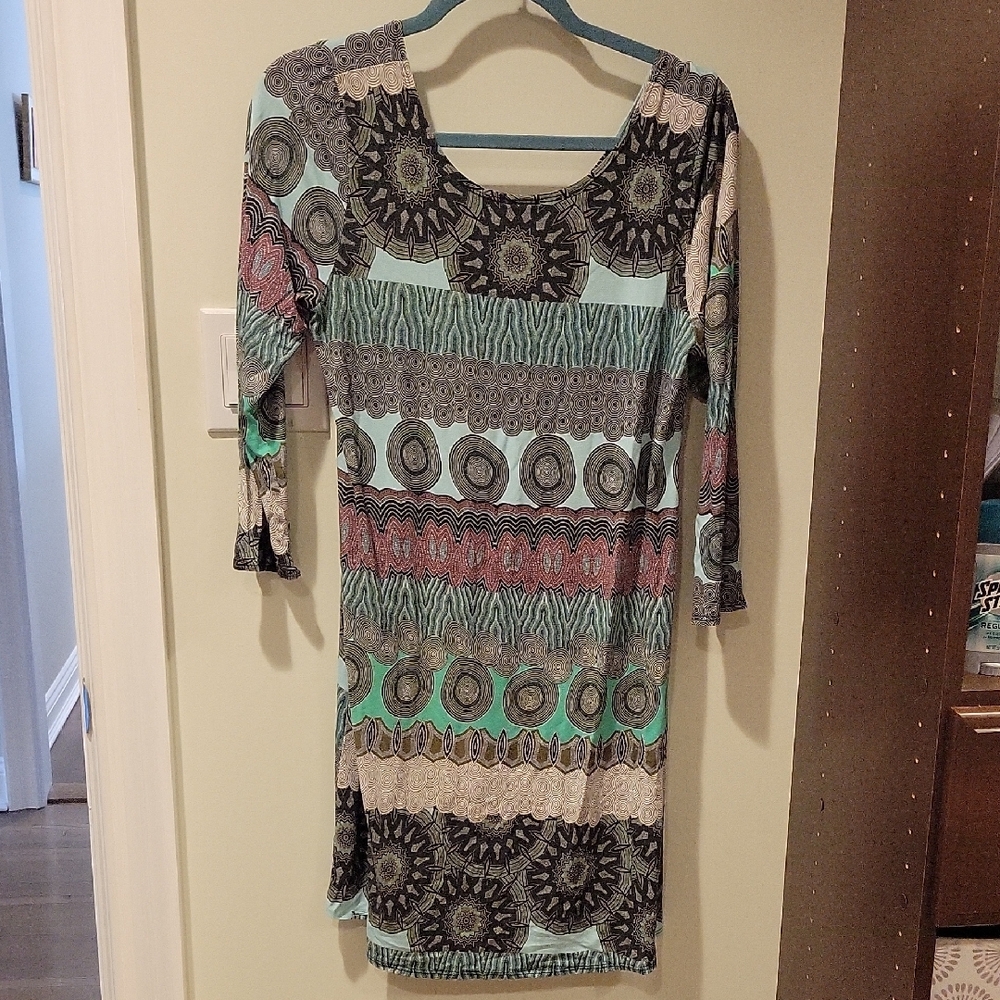 Multicolor Patterned Women's Tunic - image 4